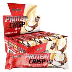 CRISP BAR / Creme de Coco / 12 Un. / Barra Protéica / Whey