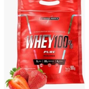 IM WHEY 100% PURE MORANGO 900g