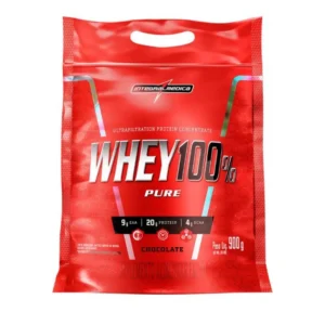WHEY 100% PURE / 900G / REFIL / 1 UN. / CHOCOLATE / INTEGRALMEDICA