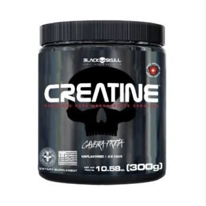 CREATINE / 300 G / POTE / 1 UN. / SEM SABOR / BLACK SKULL
