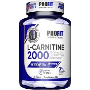 L-CARNITINE 2000 / 60G / FRASCO 60 TABLETES / 1 UN. / PROFIT