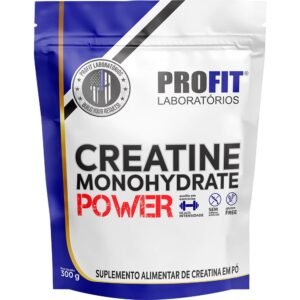 CREATINE MONOHYDRATE POWER / 300 G / REFIL / 1 UN. / SEM SABOR / PROFIT