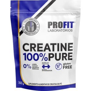 CREATINE 100% PURE / 250G / REFIL / 1 UN. / SEM SABOR / PROFIT